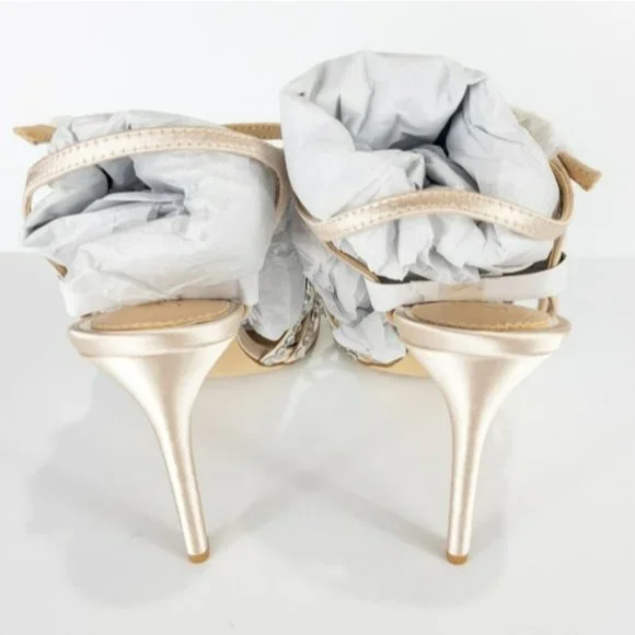 Jewel by Badgley Mischka Marimba Satin Sandal - Picture 6 of 7